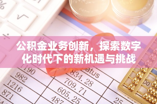 荔湾公积金业务创新，探索数字化时代下的新机遇与挑战
