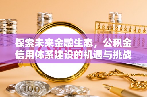 荔湾探索未来金融生态，公积金信用体系建设的机遇与挑战