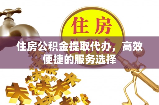 荔湾住房公积金提取代办，高效便捷的服务选择