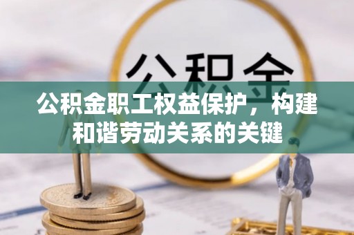 荔湾公积金职工权益保护，构建和谐劳动关系的关键