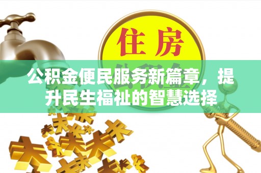 荔湾公积金便民服务新篇章，提升民生福祉的智慧选择