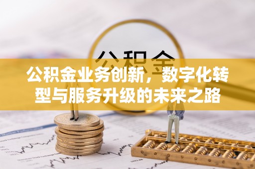 荔湾公积金业务创新，数字化转型与服务升级的未来之路