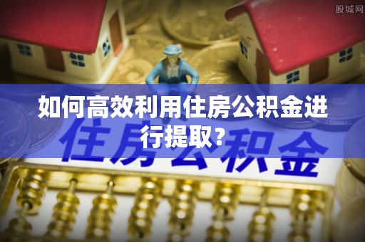 荔湾如何高效利用住房公积金进行提取？